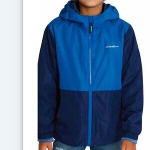 Eddie Bauer Kids Two-Tone Blue Raincoat